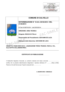PAP-00294-2014 - Comune di Calvello