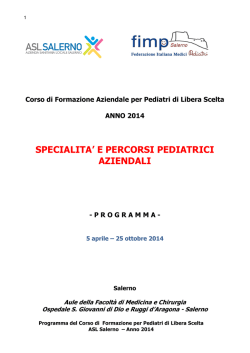 PROGRAMMA CFA PDF - ASL SALERNO 2014