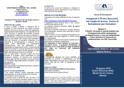 Brochure - Sicurezza sul lavoro