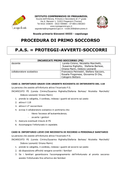 Procedura - Istituto Comprensivo di Preganziol