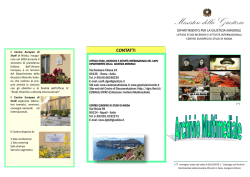 Brochure del progetto - Centro Europeo di Studi di Nisida