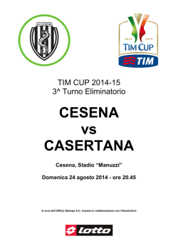 CESENA vs CASERTANA