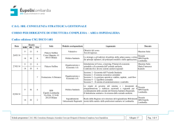 Calendario CSG 1401 - &Eacute;upolis Lombardia