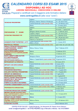 pdf sintetico calendario corsi 2014