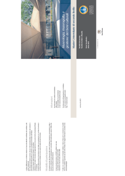 Scarica la Brochure - Università Cattolica del Sacro Cuore