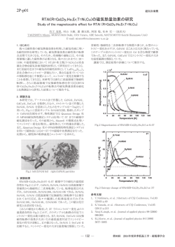 磁気冷凍機 - 公益社団法人 低温工学・超電導学会