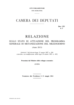 Atti Parlamentari - Camera dei Deputati