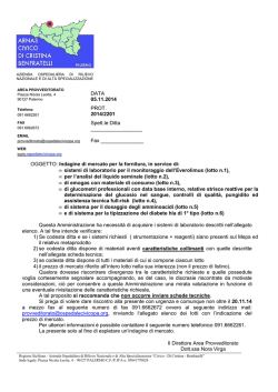 Indagine di Mercato EMOGAS, EVEROLIMUS ECC