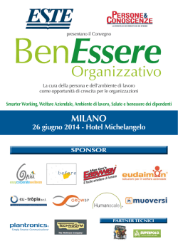 scarica la brochure sponsor e relatori