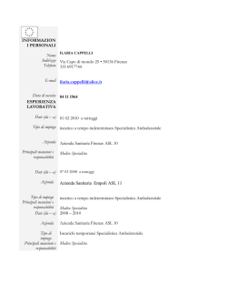 CV - Futura Diagnostica Medica