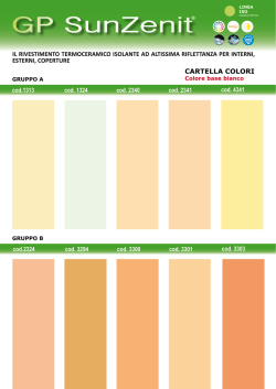 Cartella colori GP SunZenit pdf