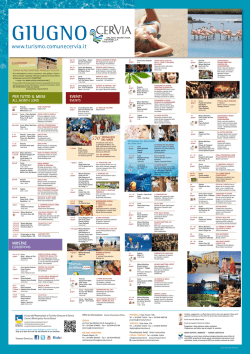 Locandina eventi giugno 2014
