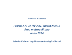 proposta di Piano - Azienda Ospedaliero