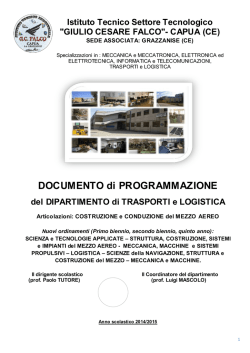 DOCUMENTO di PROGRAMMAZIONE