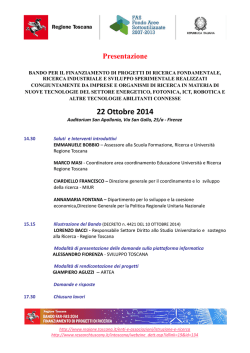 Scarica il programma