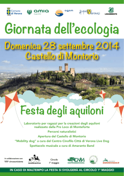 Leggi il volantino - Legambiente Verona
