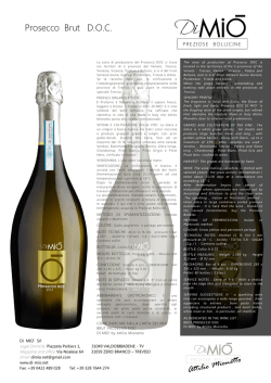 Prosecco Brut D.O.C. - di