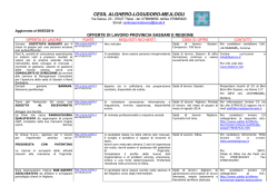 Foglio CESIL al 08-05-2014