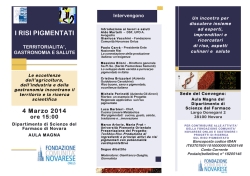 I RISI PIGMENTATI - Ente Nazionale Risi