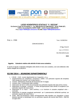 Link Circolare attivit&agrave; inizio anno scolastico