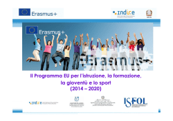 KA1 - Erasmus+, Il sito Italiano del programma