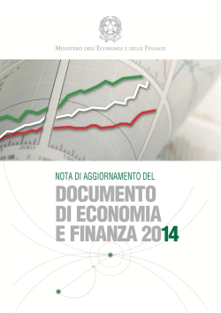 Nota di Aggiornamento del DEF 2014