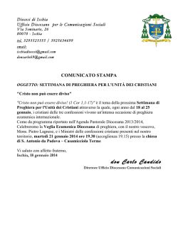 don Carlo Candido - Diocesi di Ischia