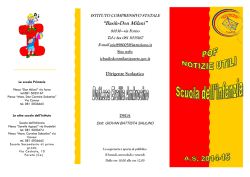 mini pof infanzia - IC Basile &ndash; Don Milani