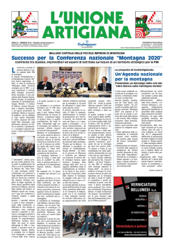 febbraio - Confartigianato Belluno