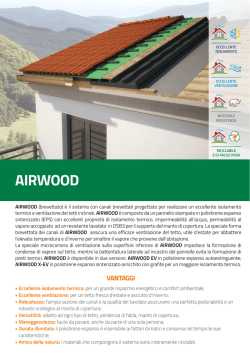 Scheda Tecnica AIRWOOD