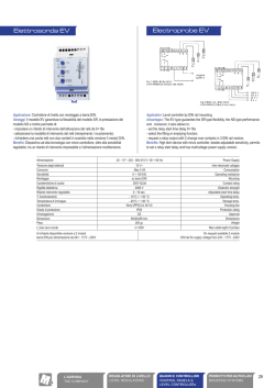 Elettrosonda EV Electroprobe EV