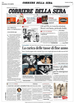 CORRIERE DELLA SERA