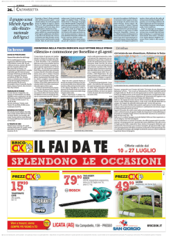 Clan Caltanissetta 7 alla Route Nazionale &ndash; La Sicilia Caltanissetta