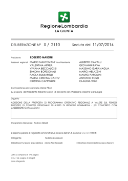 DGR 2110/2014 "Proposta POR FESR" (1.0 MB) PDF