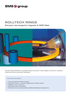 ROLLTECH RINGS - SMS Meer GmbH