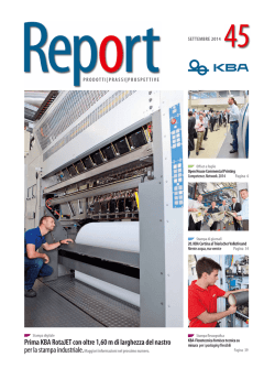 Prima KBA RotaJET con oltre 1,60 m di larghezza del nastro