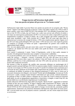 Agenzia n 9 novembre 2014