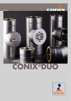CONIX®DUO - Top Edile S.r.l.