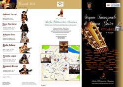 Clicca qui per scaricare il programma della