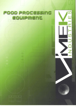 Download - vimek industries food plants