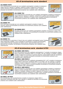 Scheda kit - TecnoLario Service srl