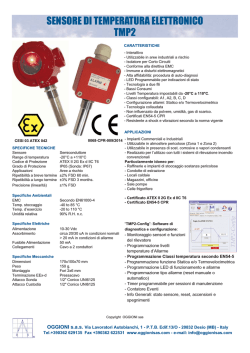 Datasheet - Oggioni SAS