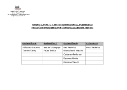 QUI - Collegio San Carlo