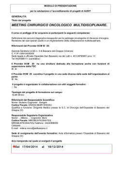 Programma e curricula