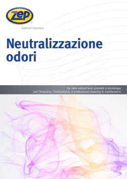 Neutralizzazione odori