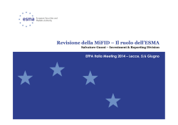 Presentazione Salvatore Gnoni e Flavio Bongiovanni