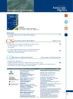Sommario/Contents