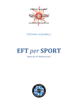 EFT per SPORT - EFT web camp