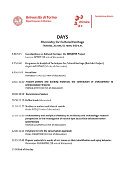 Universit&agrave; di Torino - Dipartimento di Chimica