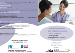 Segreteria Organizzativa e Provider ECM n&deg; 1192 Docente Dott